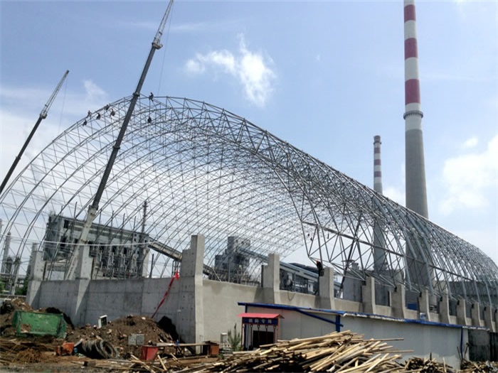 芜湖煤机油桶翘工程网架